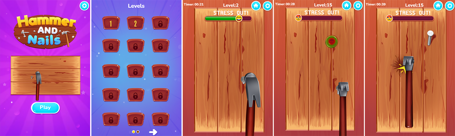 Hammer And Nails [Phaser 3, HTML5] - 1